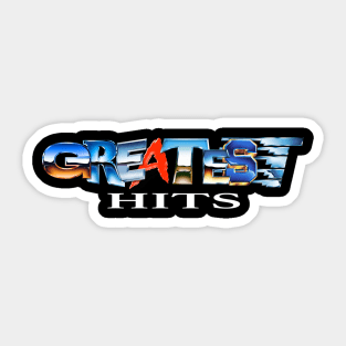 graphic greatest hits Sticker